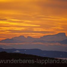  "Sonnenuntergang" am Virihaure Ende Juli
