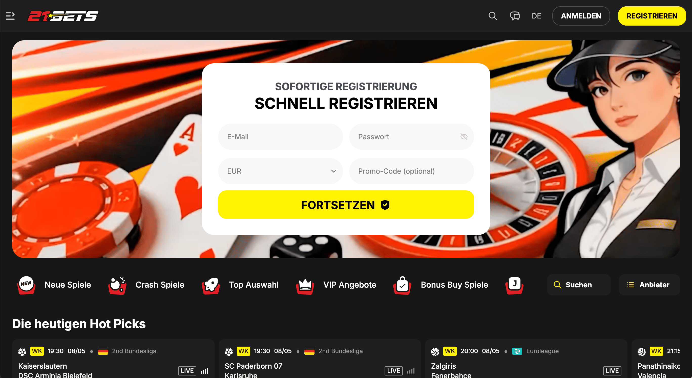 21bets Casino
